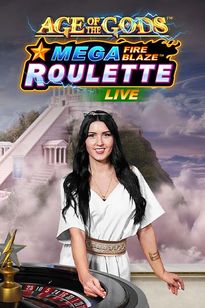 Mega Fire Blaze Age of the Gods Roulette Live