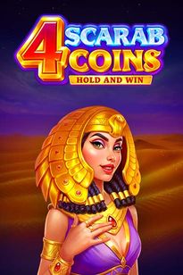 4 Scarab Coins: Hold and Win