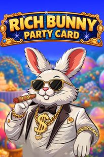 Rich Bunny Party Card